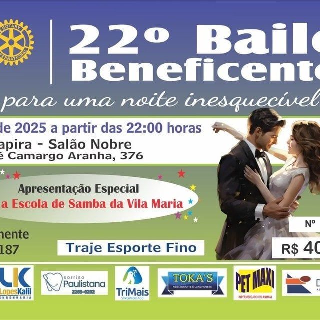 22º Baile Beneficente do Rotary Jaçanã 2025 