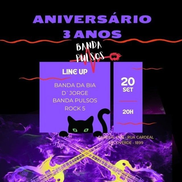 3 anos da Banda Pulsos 2025