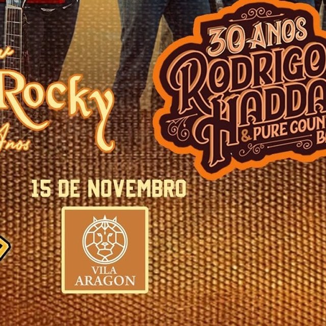 A FESTA- ENCONTRO HP + 30 ANOS de WEST ROCKY  e de RODRIGO HADDAD&PURE COUNTRY BAND 2025 