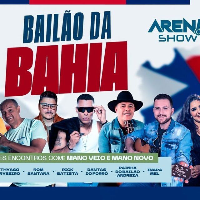 Bailão da Bahia - com Mano Veio e Mano Novo - 21 de Setembro as 12hs 2025 