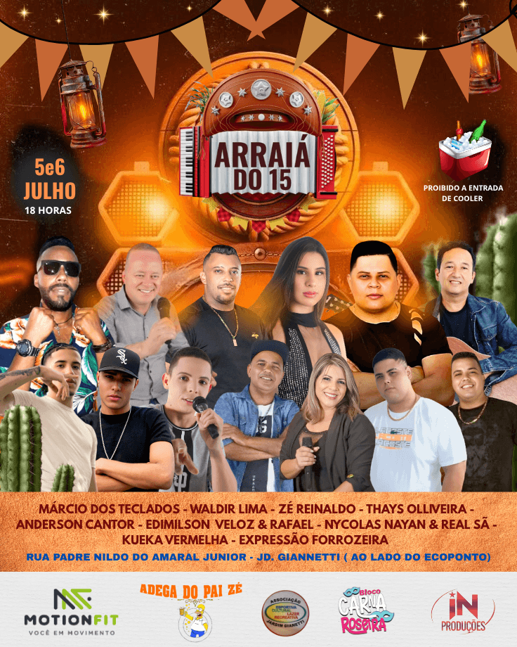 ARRAIÁ DO 15 – Festa Junina na Vila Nova Curuçá