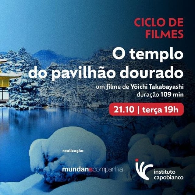 O Templo do Pavilhão Dourado — Ciclo Mishima 2025