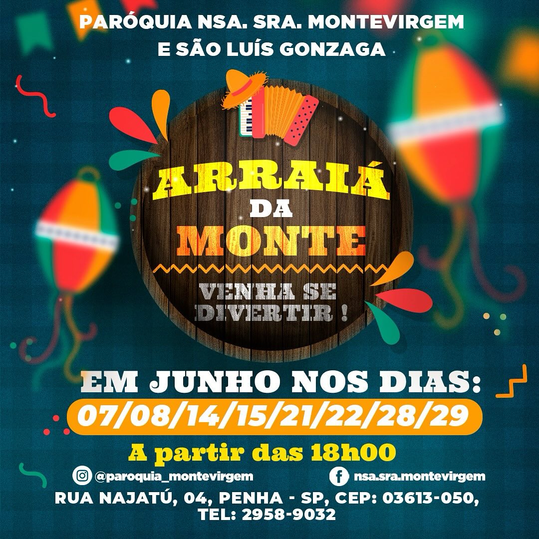 Arraiá do Monte 2025
