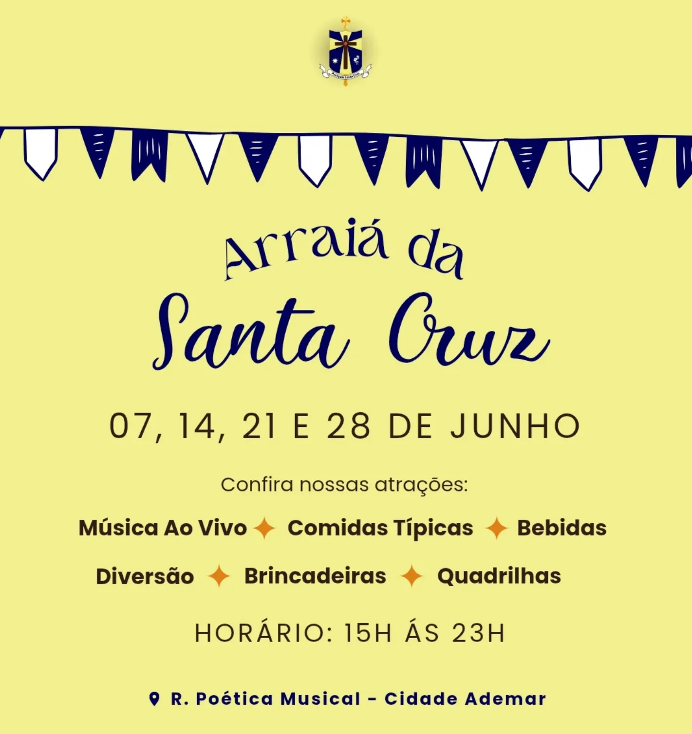 Arraiá da Santa Cruz 2025