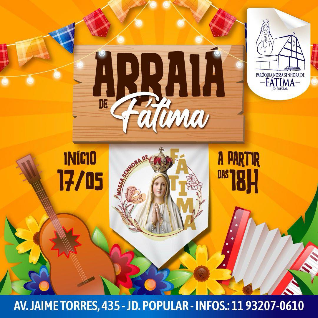 Arraiá de Fátima 2025