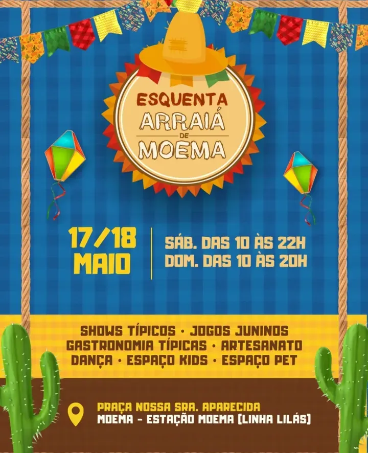 Arraiá de Moema 2025