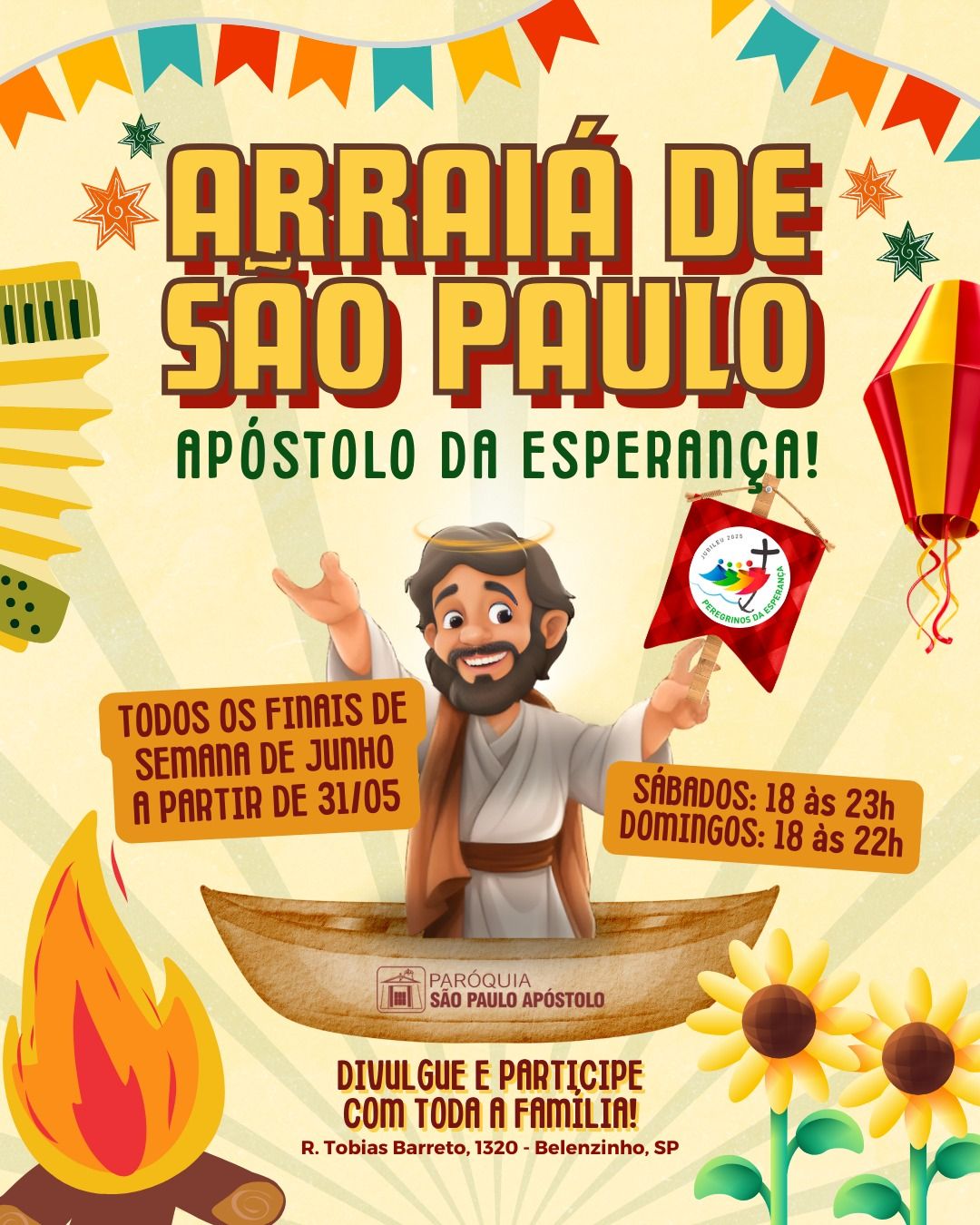 Arraiá de São Paulo no Belenzinho 2025 