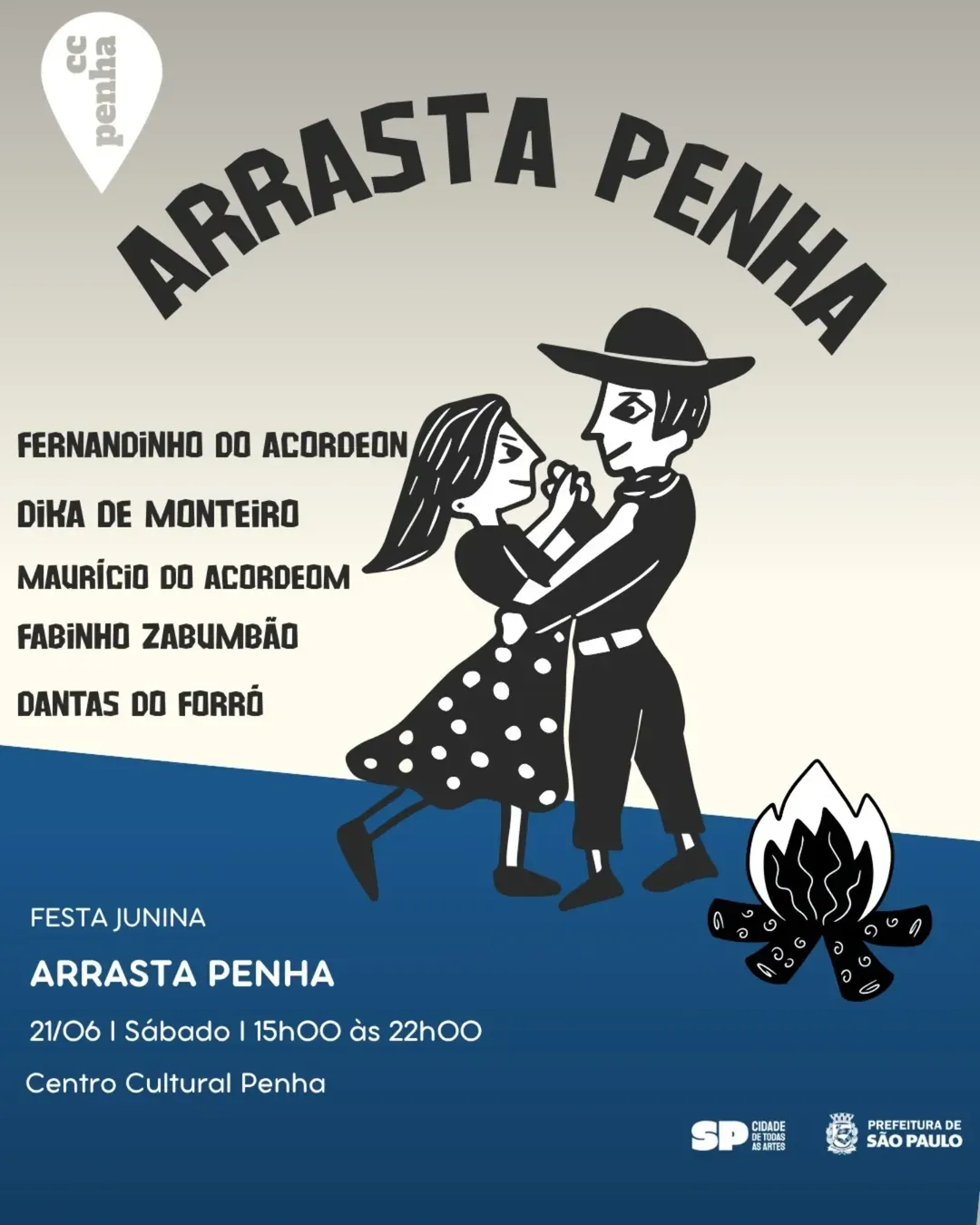 Festa Junina do CC Penha 2025 - Arrasta Penha - Review