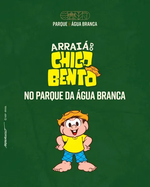Arraiá do Chico Bento no Parque da Água Branca 2025 