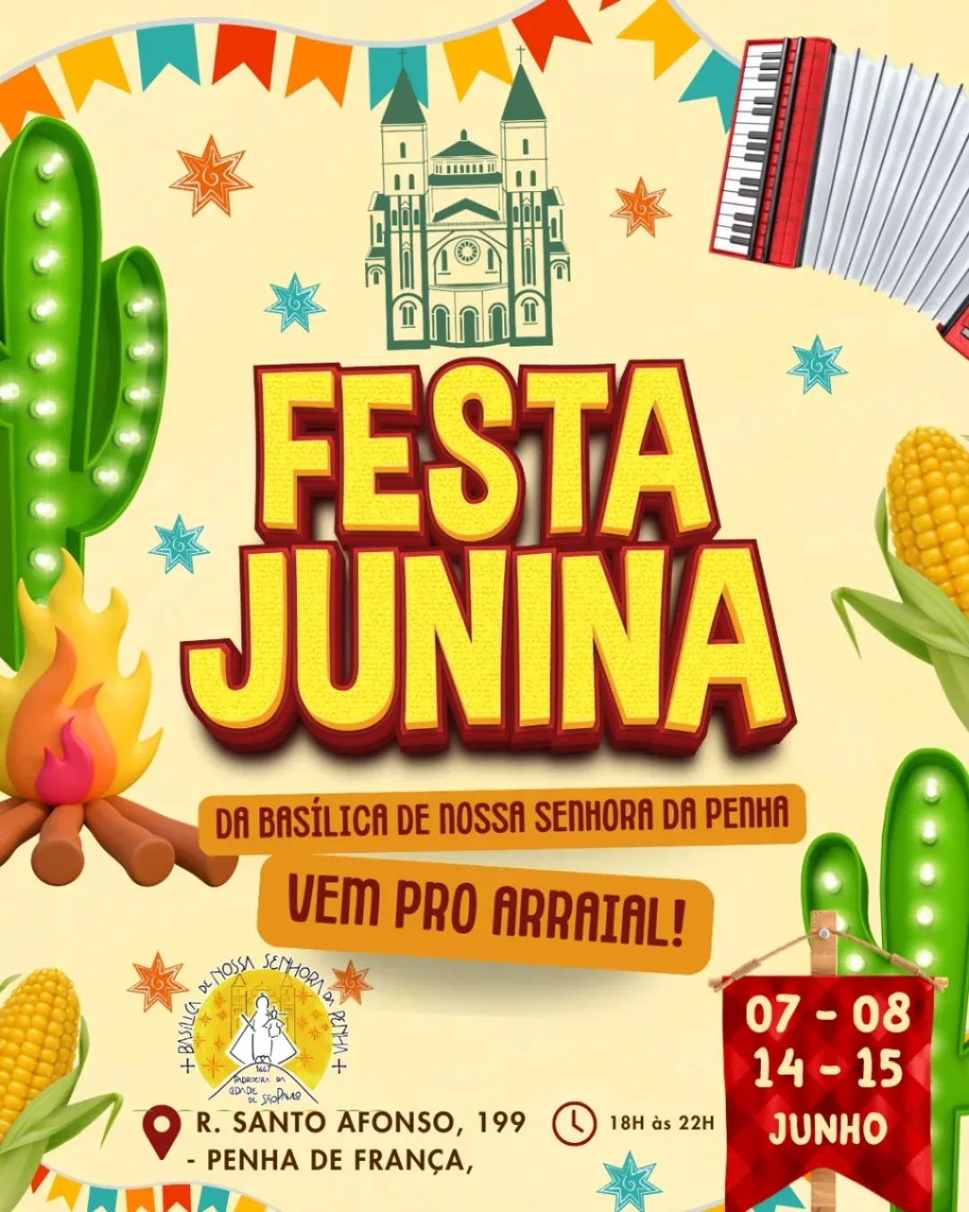 Festa Junina da Nossa Senhora da Penha 2025 