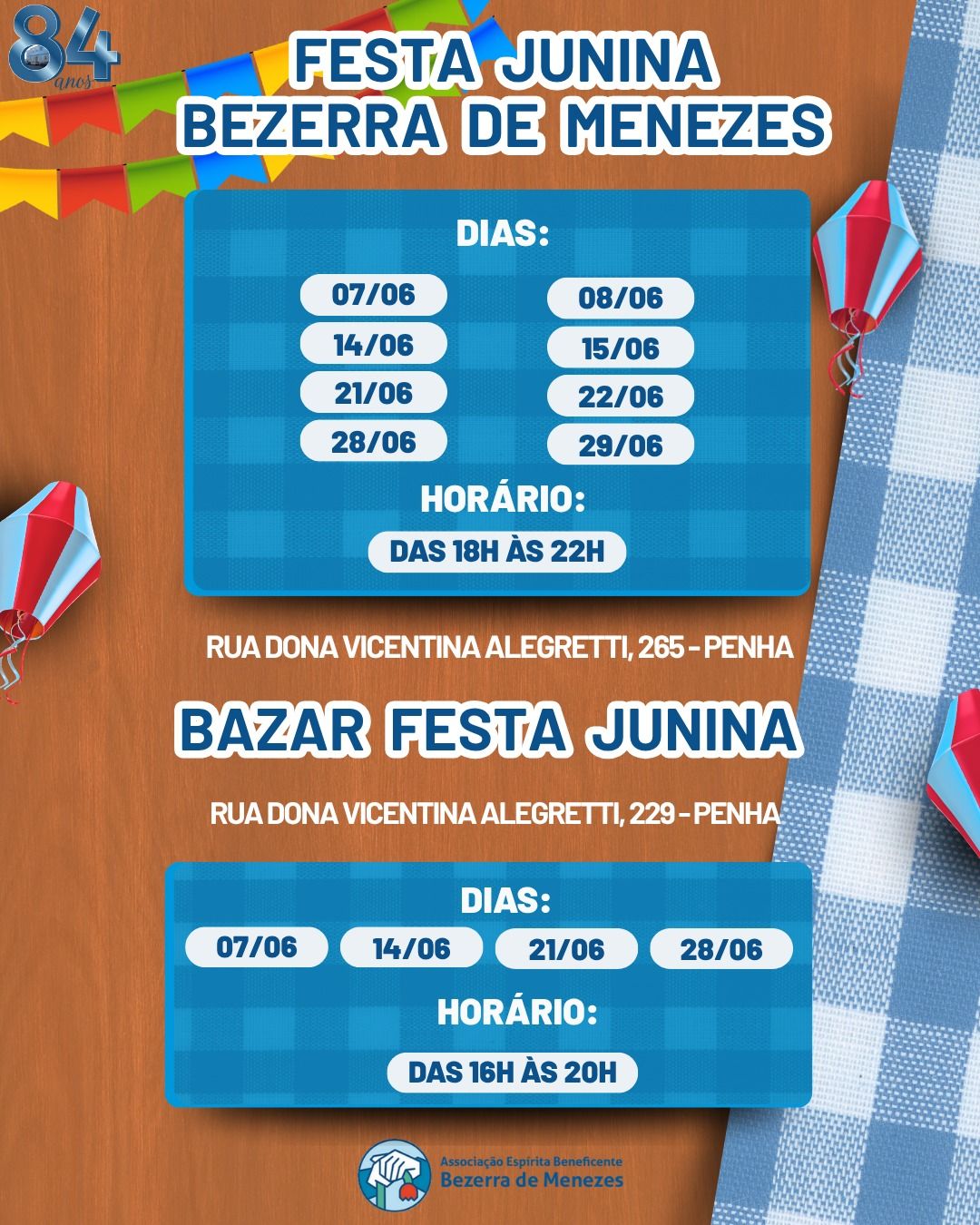 Festa Junina Bezerra de Menezes 2025 - Review