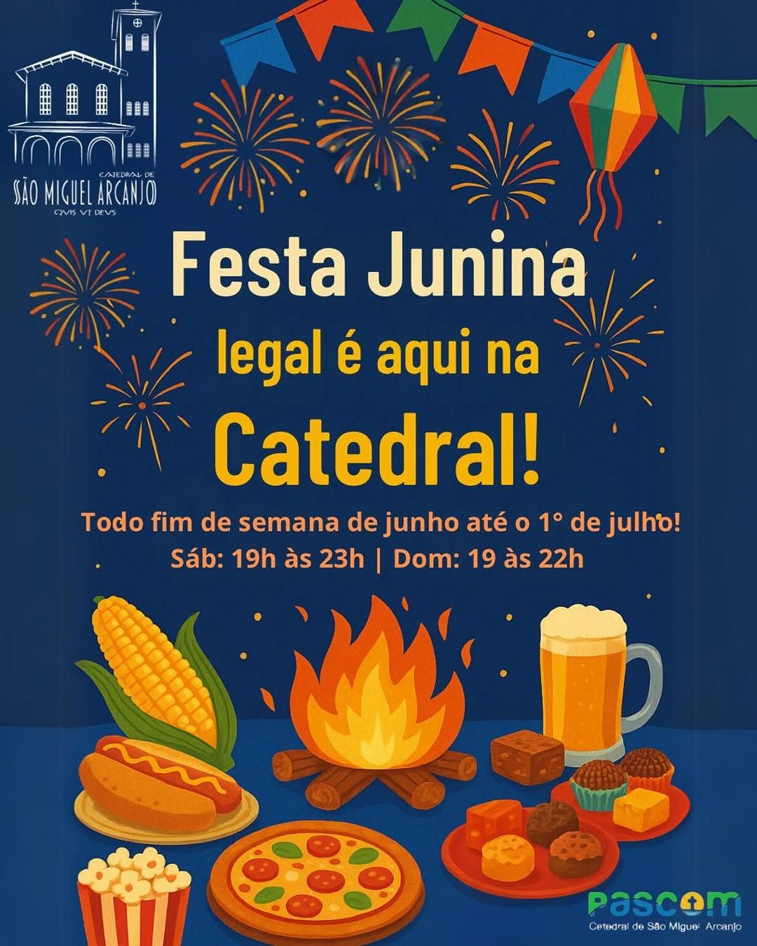 Festa Junina da Catedral São Miguel Arcanjo 2025
