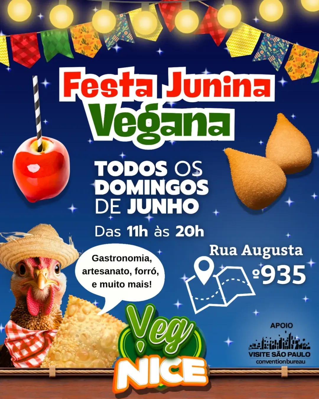 Festa Junina Vegana da Vegnice 2025
