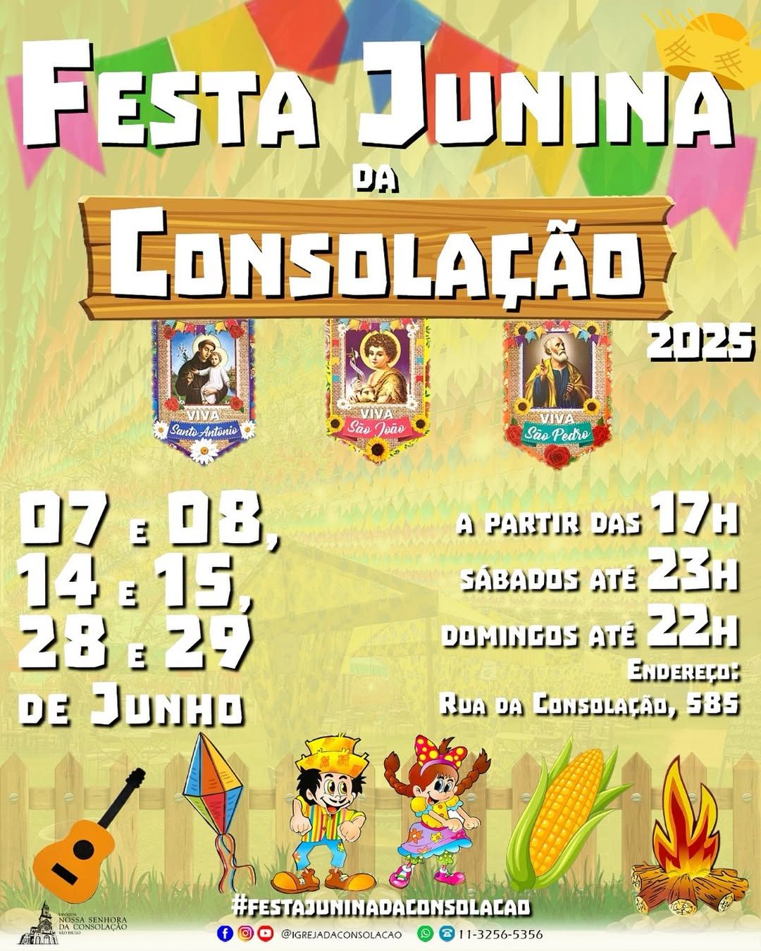 Festa Junina da Consolação 2025