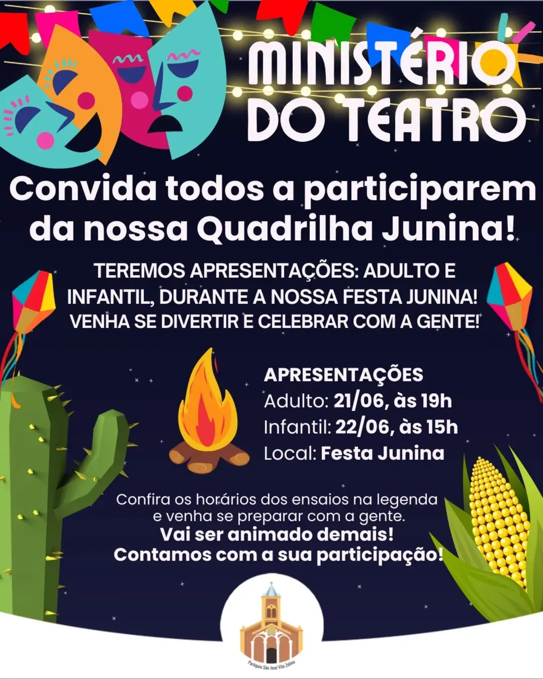 Festa Junina da Paróquia São José de Vila Zelina 2025