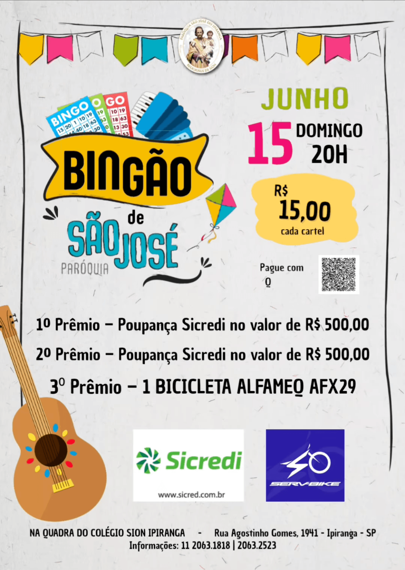 Festa Junina da Paróquia São José no Ipiranga 2025 