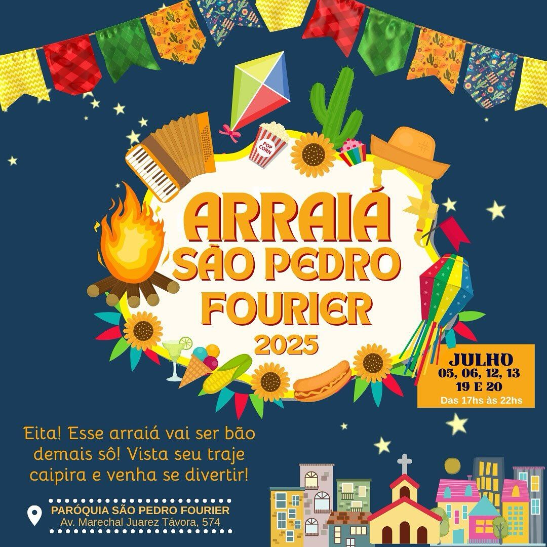 Arraiá São Pedro Fourier 2025 