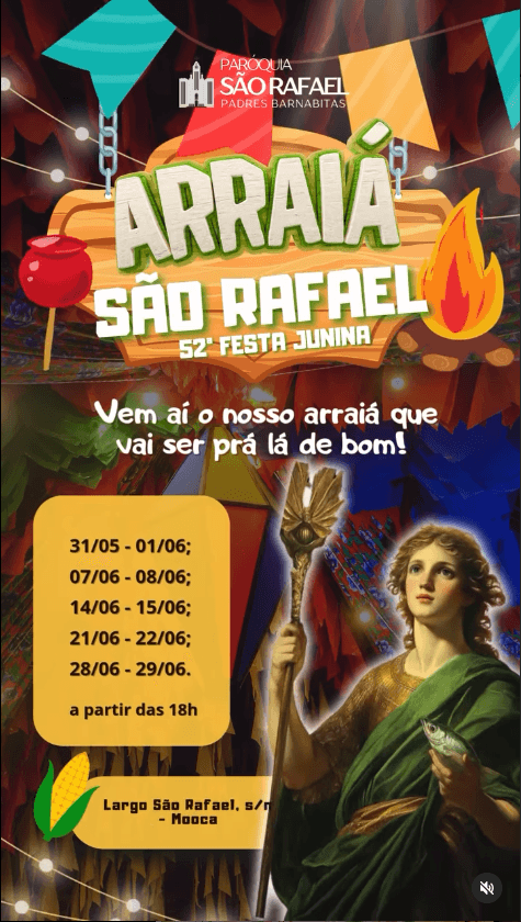 Festa Junina da Paróquia São Rafael 2025