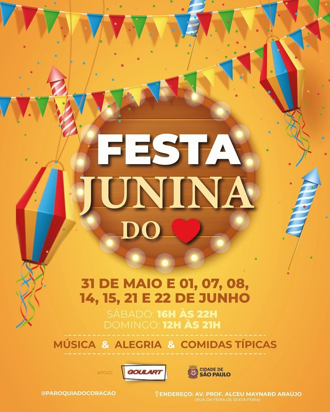Festa Junina do Imaculado Coração 2025