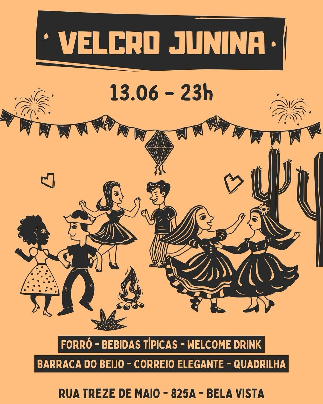 Velcro Junina – Festa Junina da Velcro Livre 2025