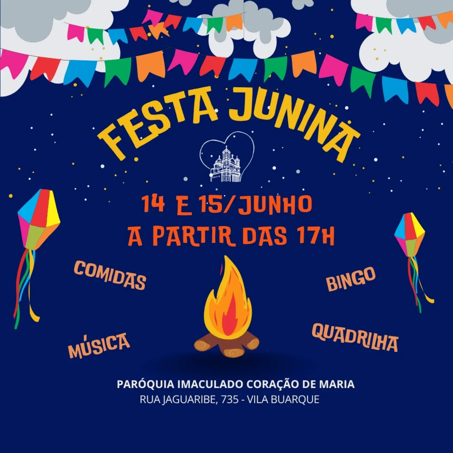 Festa Junina da Imaculado Coração de Maria 2025 