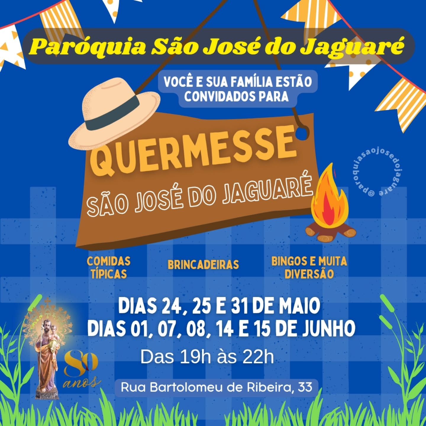 Quermesse São José do Jaguaré 2025 