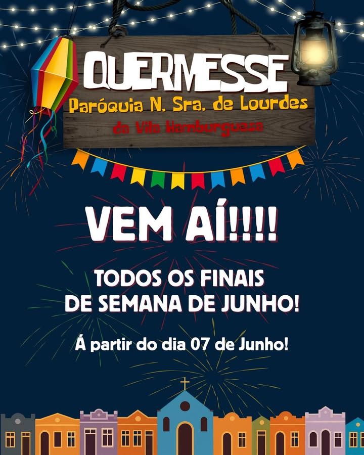 Quermesse da Nsa. de Lourdes na Vila Leopoldina 2025 