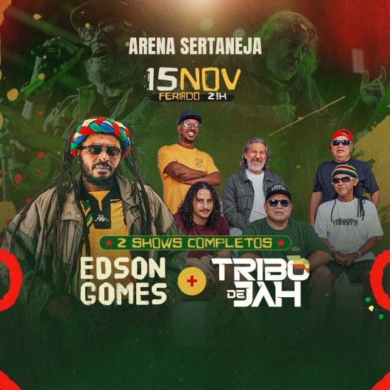 Show do Edson Gomes e Tribo de Jah no Arena Sertaneja 2025 - Review