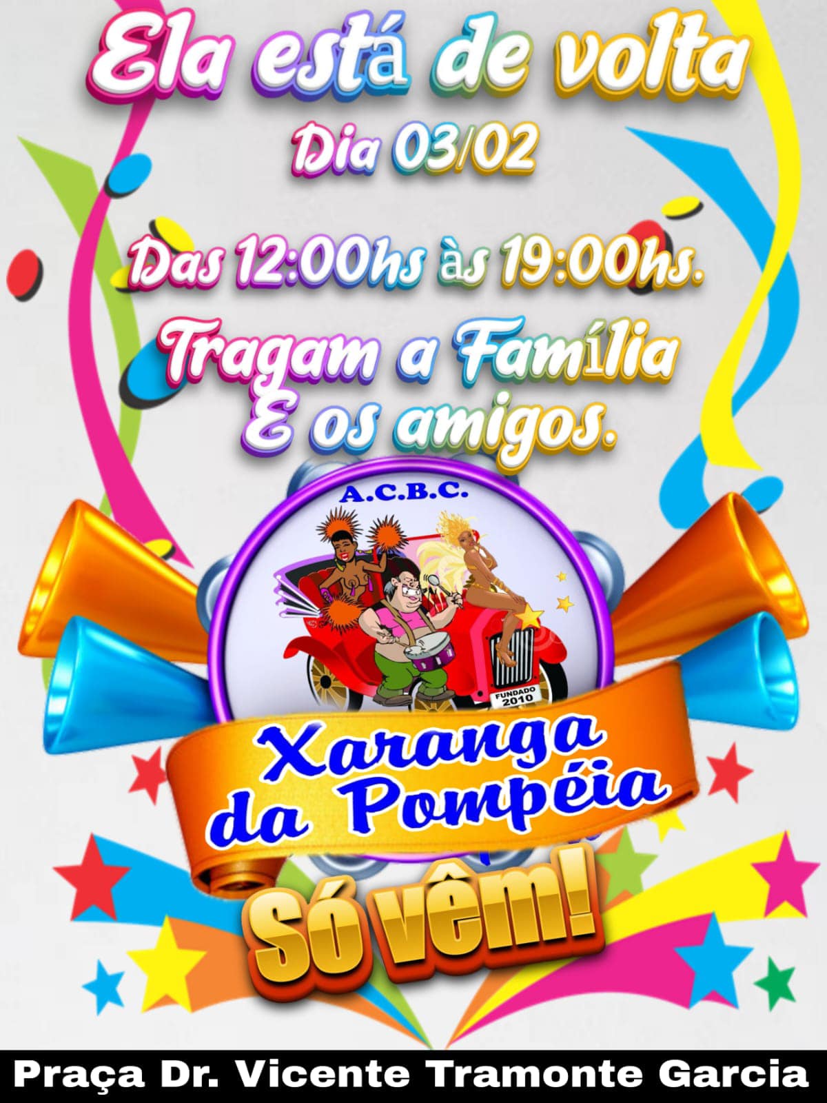 bloco xaranga de pompeia 2025