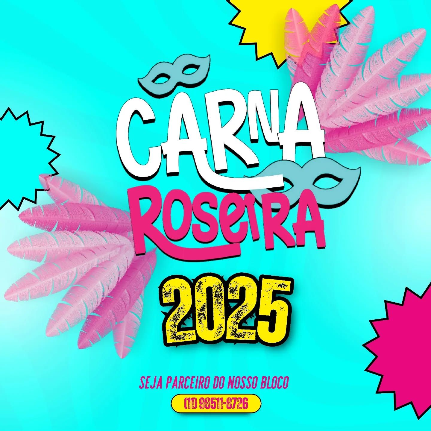 Bloco carnaroseira 2025