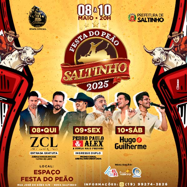 Festa do Peão de Saltinho 2025 