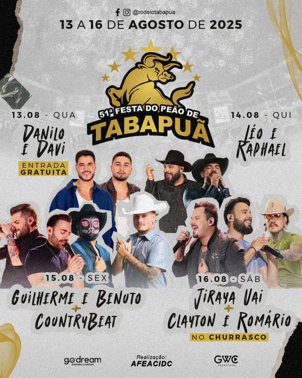 Rodeio Tabapuã 2025