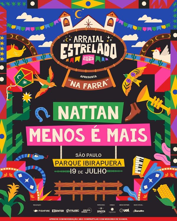 Arraial Estrelado no Parque do Ibirapuera 2025