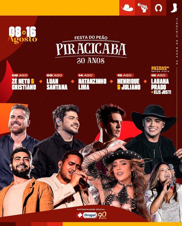 Festa do Peão de Piracicaba 2025