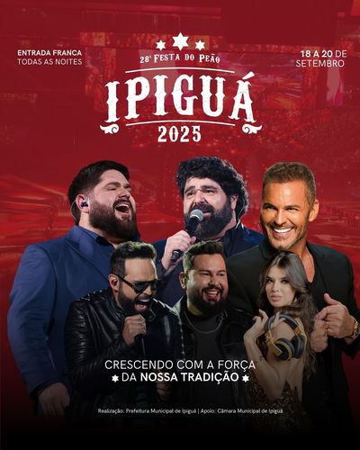 28ª Festa do Peão de Ipiguá 2025 