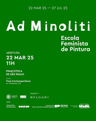 Ad Minoliti: Escola Feminista de Pintura 2025