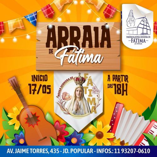 Arraiá de Fátima 2025