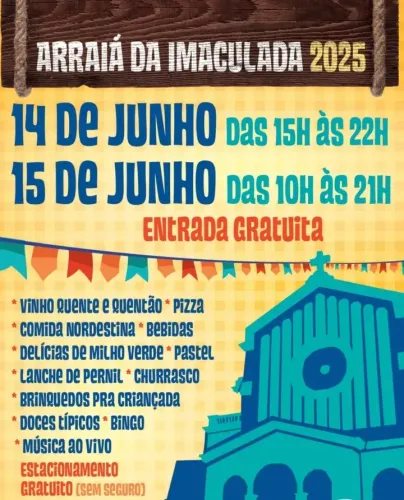 Festa Junina Maria Imaculada no Ipiranga 2025