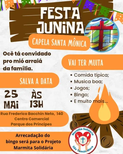 Festa Junina da Capela Santa Mônica 2025