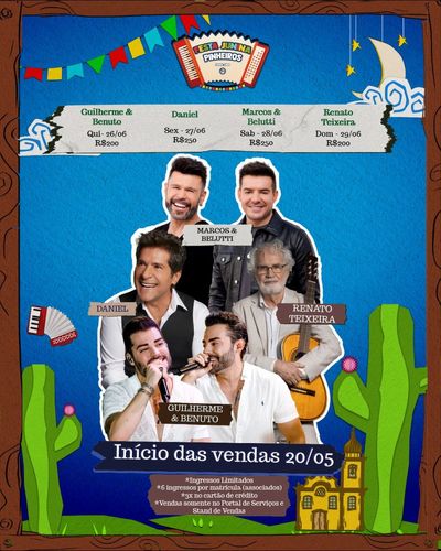 Festa Junina do Esporte Clube Pinheiros 2025