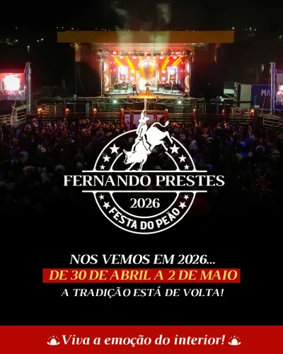 25ª Festa do Peão de Boiadeiro de Fernando Prestes 2026 