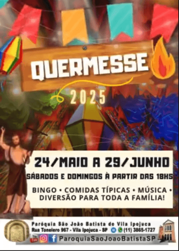 Quermesse da Paróquia São João Batista 2025 