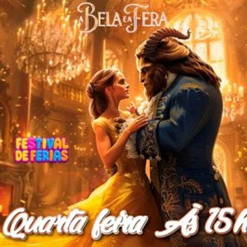 A Bela e a Fera — Espetáculo Infantil no Teatro Mooca