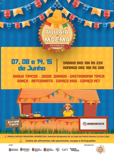 Esquenta Arraiá de Moema 2025