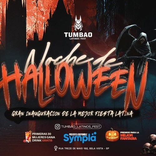 FESTA HALOWEEN LATINO   INAuGURAÇAO DO TUMBAO LATINOS FEST SP BRASIL 2025 