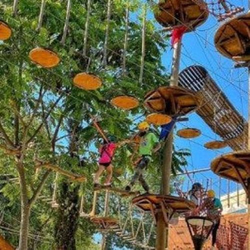 Gigantus Arvorismo no The Square — Aventura em SP
