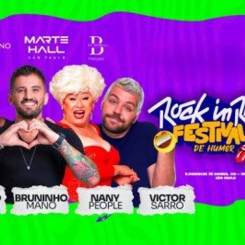 Rock in Riso — Festival de Humor em SP 2025 