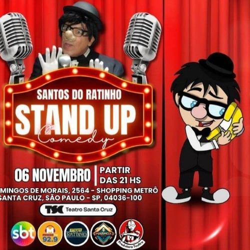 Santos do Ratinho - Stand Up no Teatro Santa Cruz 2025